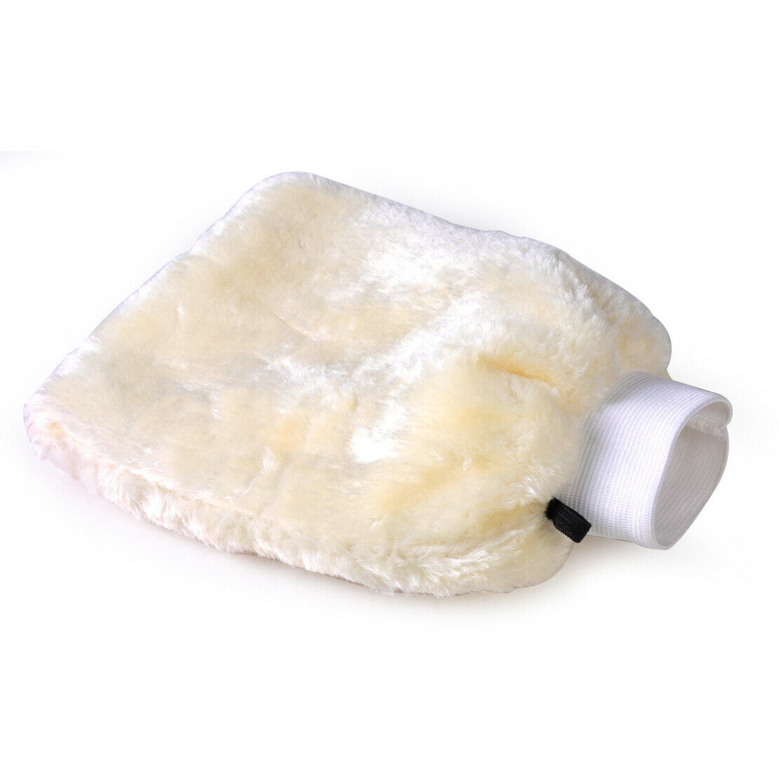 Real Sheepskin Mitt Soft Polishing GLOVE LAMBSWOOL WASHING CLEANING POLISH An