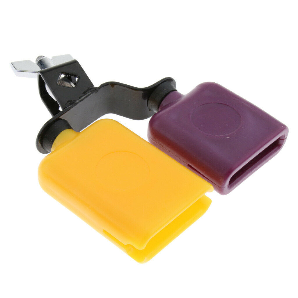 Plastic Cowbell Cow Bell Mountable Drum Kit Musical Percussion Accessory