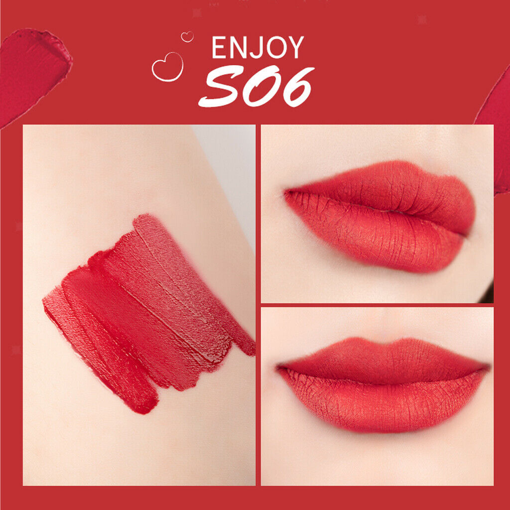 Smooth Hydrating Girls Lip Gloss Long Wearing Velvet Light Lip Stain 06
