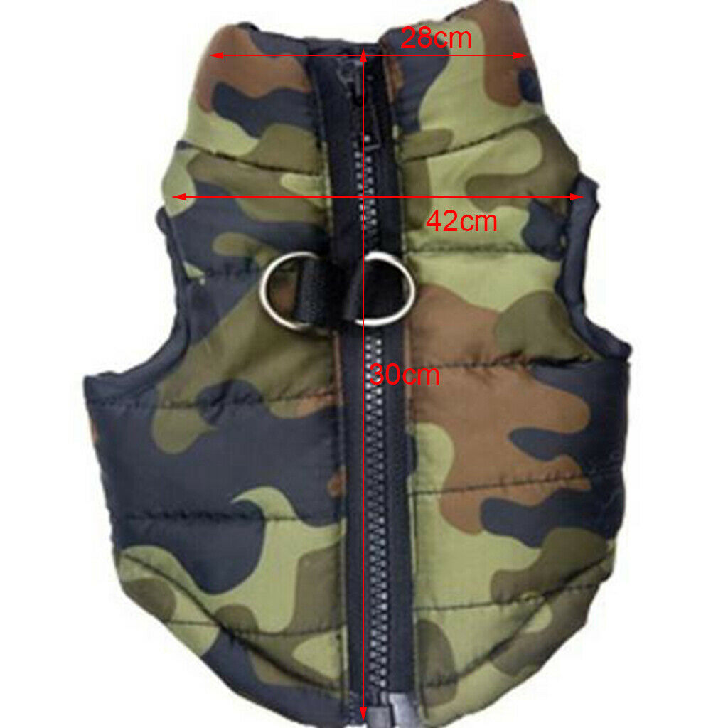 Dog Clothes Dog Camo Vest Camouflage T Shirt Pet Apparel for Pet Dogs