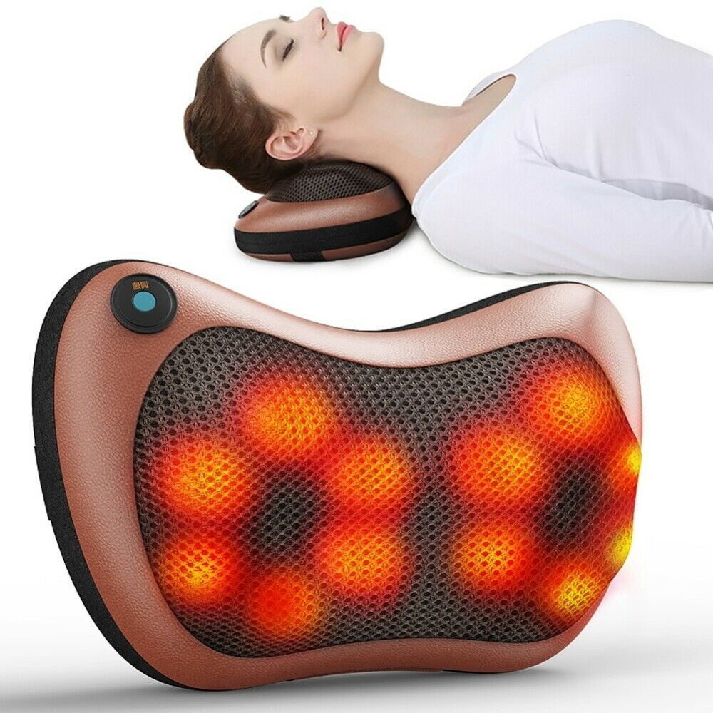 Massage Pillow Dual-use Car Home Neck Shoulder Body Kneading Massager