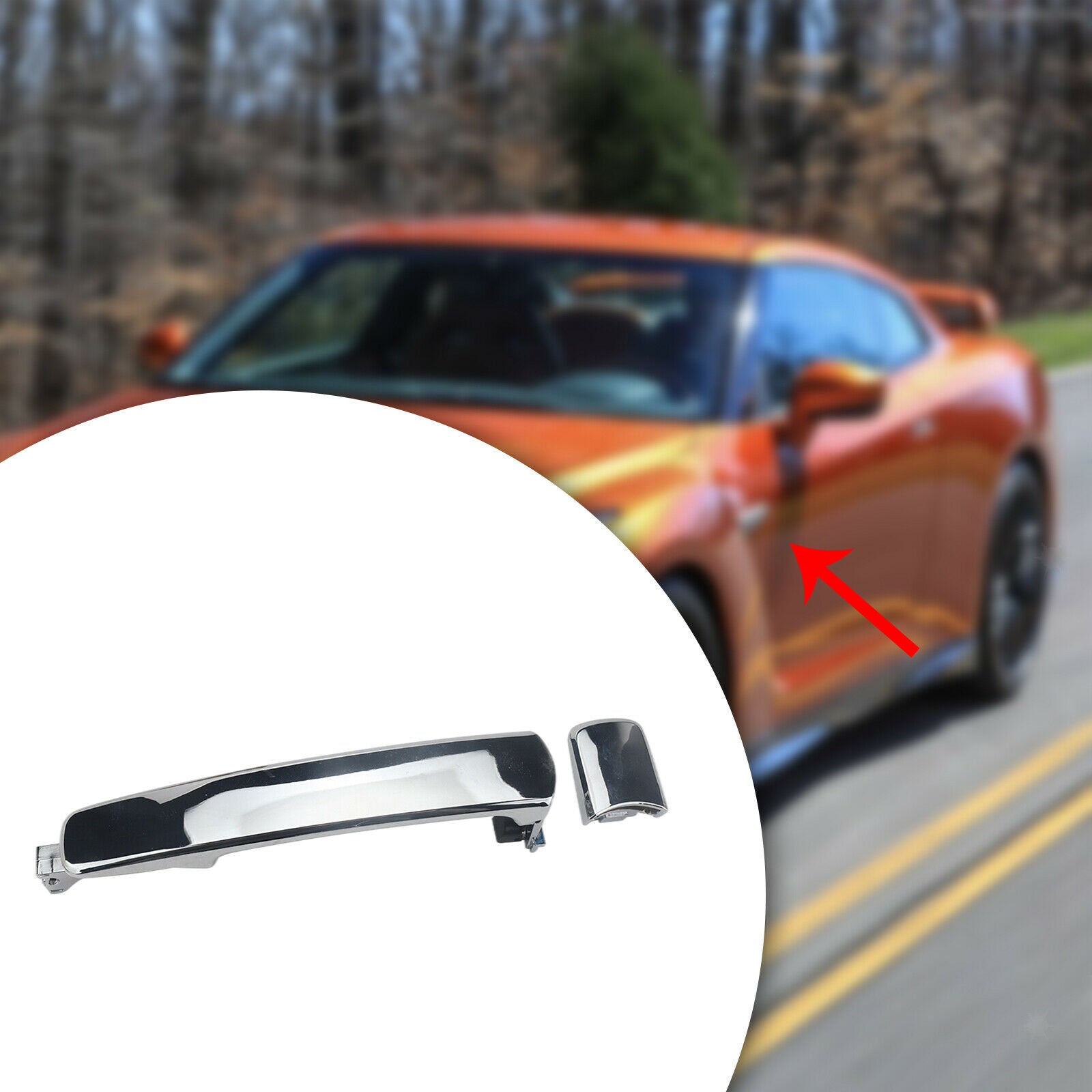 Car Exterior Door Handle Replacement for Infiniti FX35 FX45 03-08 80646CA000