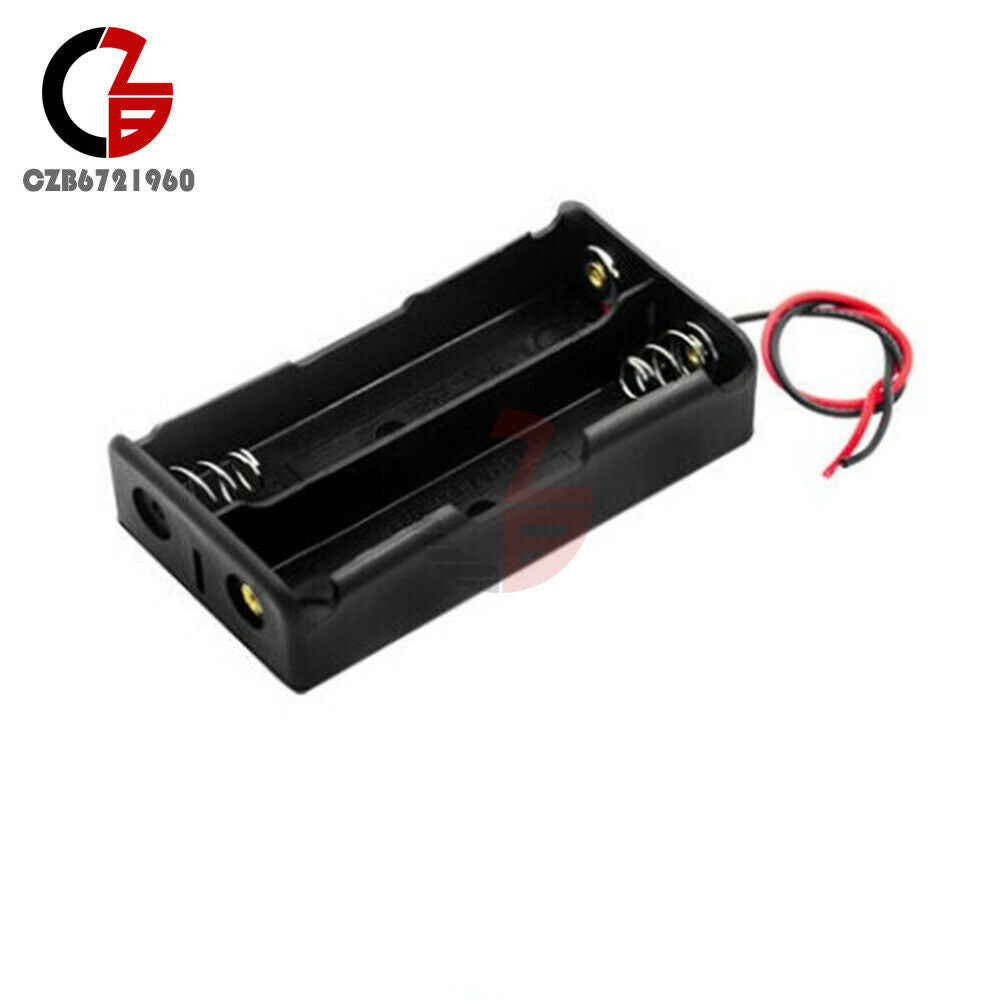 3.7V plastic Battery Holder Box Case DIY For Battery Packs 2x 18650 Cells Cases