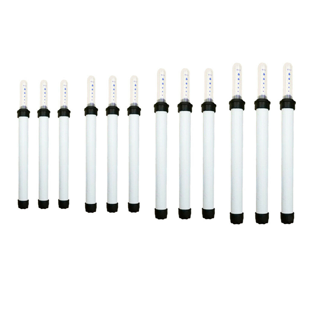12Pcs Plant Water Level Indicator Kit Soil Moisture Meter Sensor Gauge