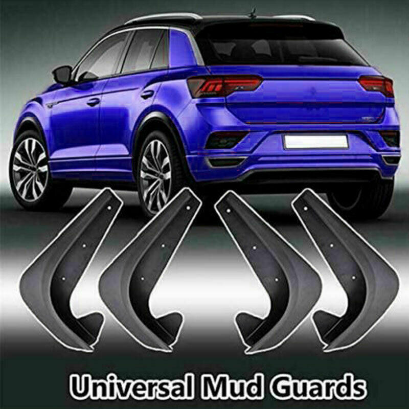 4 pcs Universal Car Mud Flaps Splash Guards for Front or Rear Auto Accessories !