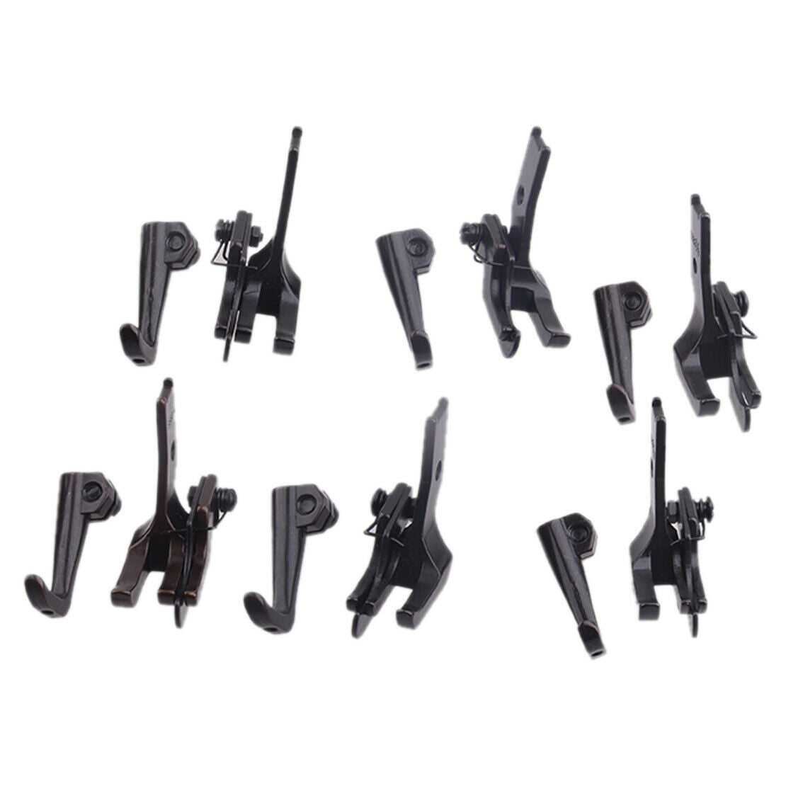 10Set Piping &Walking Foot with Edge Guide fit for JUKI DNU-1541 DNU-241 LU-1510