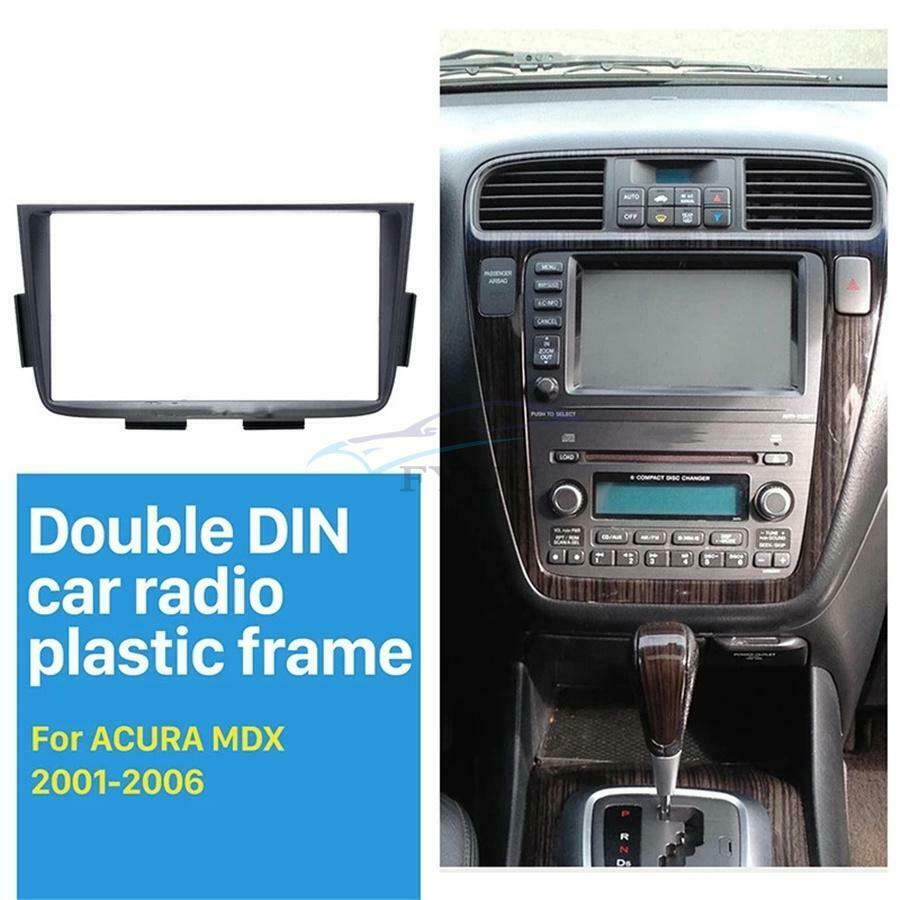 For 01-06 ACURA MDX ABS Plastic Radio Navigation Installation Box Frame Panel