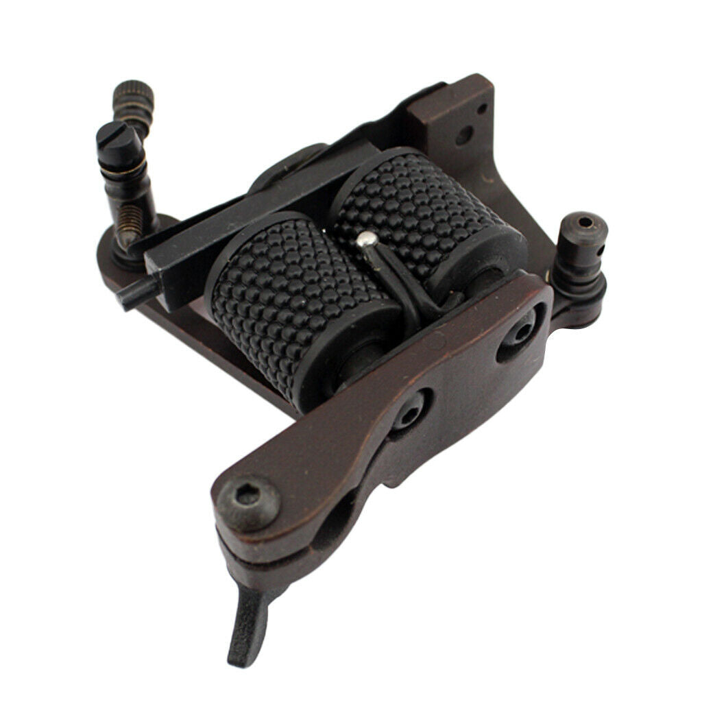 Aluminium Alloy 10 Wrap Coils Motor Tattoo Machine Gun for Liner Shader Orange