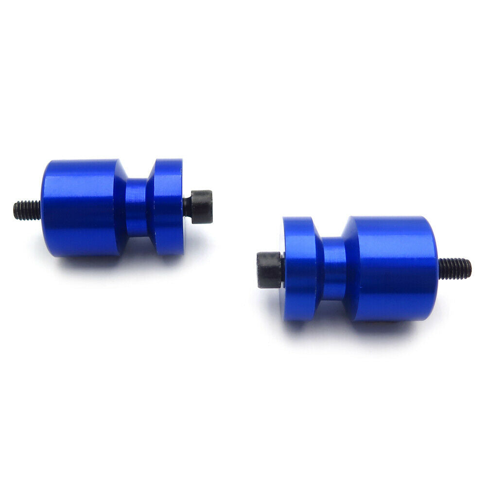 Blue Motorcycle Swingarm Spools For Yamaha R1 YZF-R1 98-15 R6 YZF-R6