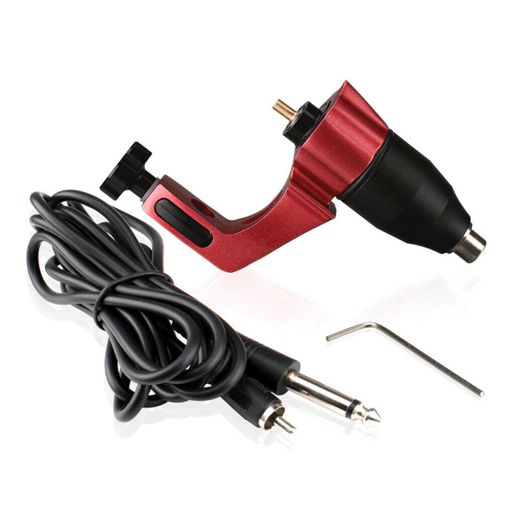 Alloy Rotary Body  Machine Shader Liner Coloring Machine Supply Kits - Red, 8 x