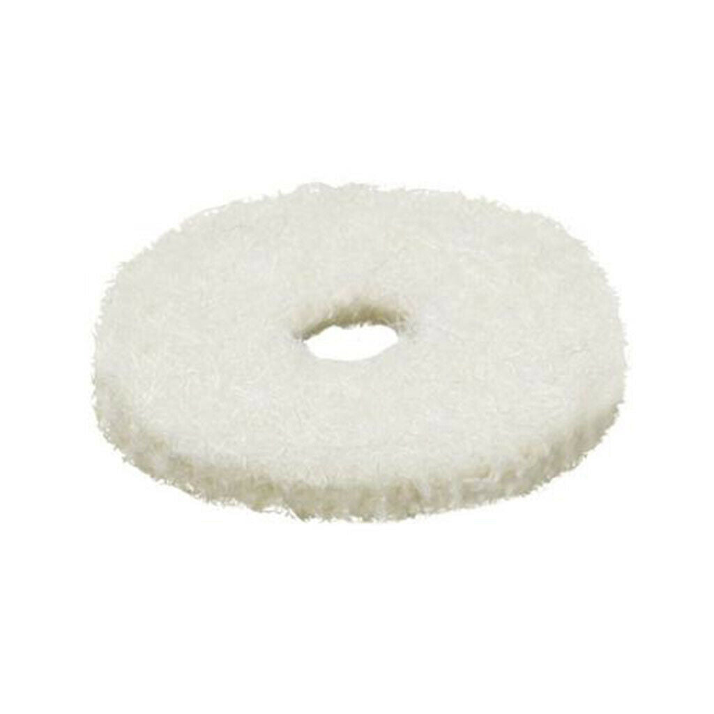 Full Set 90 pcs White Piano Balance Rail/Hitch Pin Felt Punchings 0.5inch