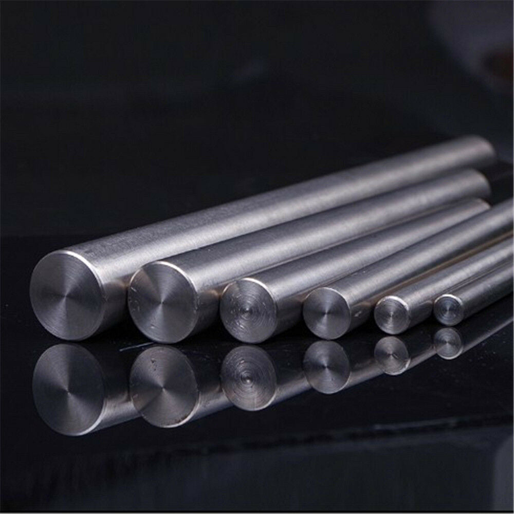 4 Pcs φ7x250mm Diameter 7mm Length 250mm Titanium Ti TC4/GR5 Metal Rod