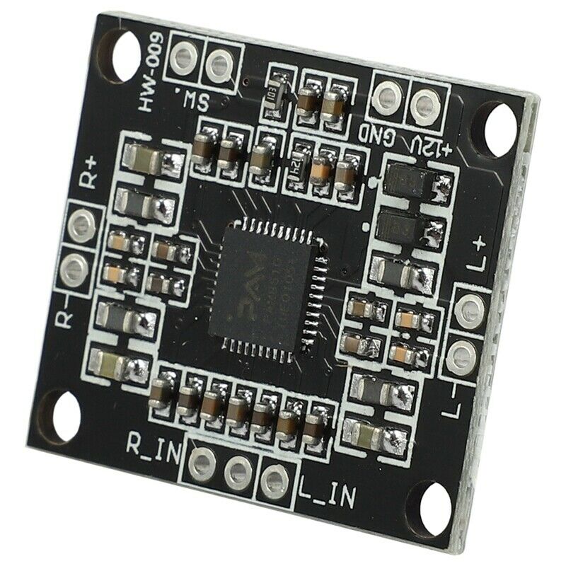 PAM8610 digital power amplifier board 2 x15w dual channel stereo mini class D Q3