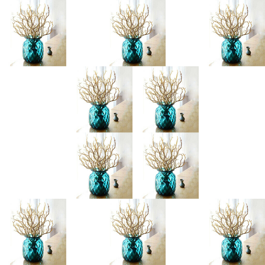 10x Artificial Simulation Tree Branch Stick Twig Flower Arrangement Coffee