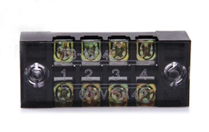 10pcs 600V 25A TB2504 Double Row 4 Position Terminal [M1]