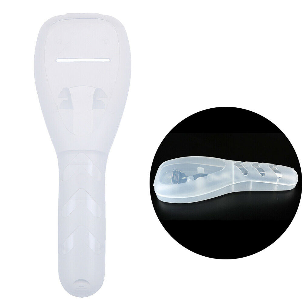 Portable Manual Razor Shaver Cover Travel Case Holder Box Razor Blades Ho.l8