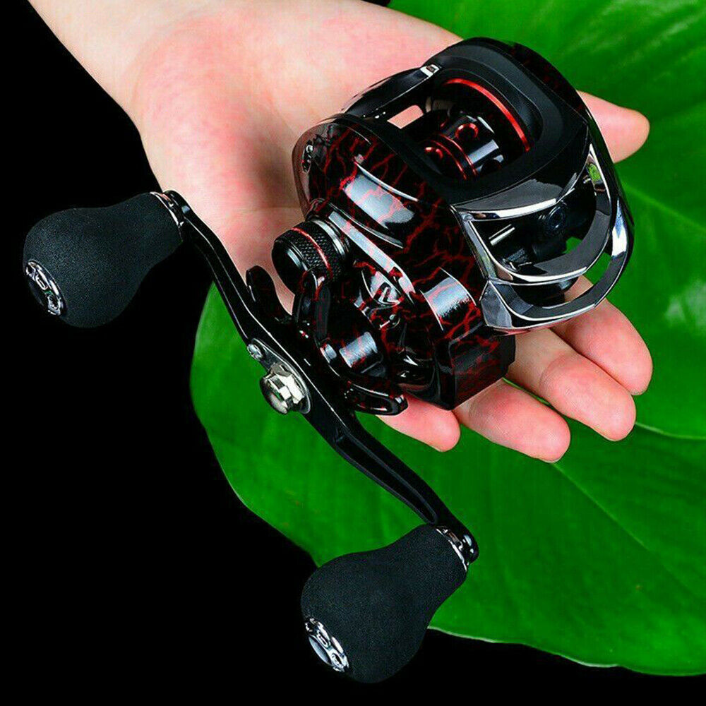 7:1:1 18+1BB 10KG Baitcasting Reel Fishing Reel Magnetic Brake CNC Spool New LIN