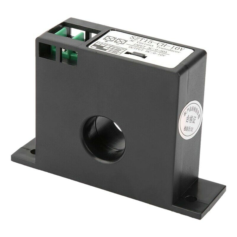 SZT15-CH-10V AC Current Transmitter Current Mutual Inductor AC 0-50A to DC 0-1N6