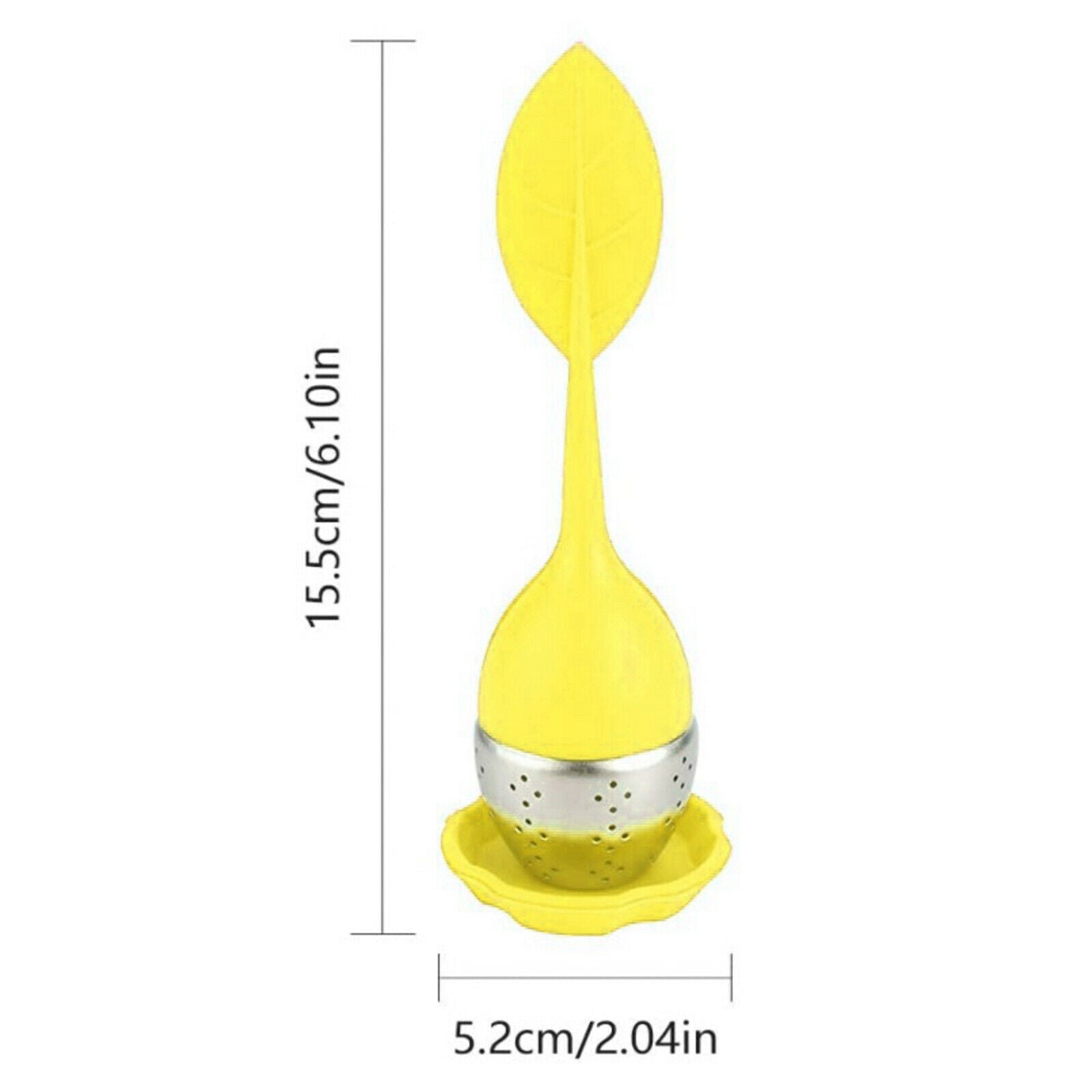 Tea Strainer Loose Tea Steeper Tea Infuser Balls Tea Strainers Yellow