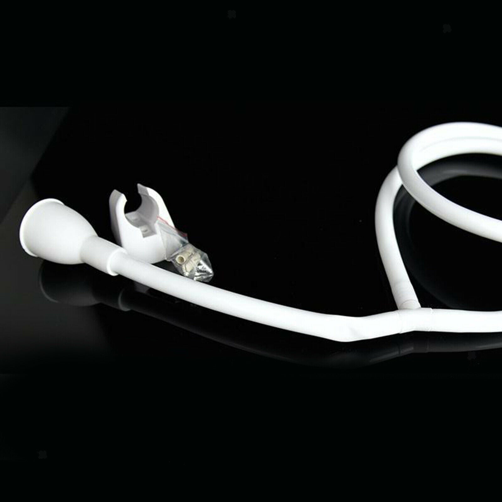 Double Tap Push on Bath Sink Tub Shower Spray Head and Hose Push Fit Pet Cleaner