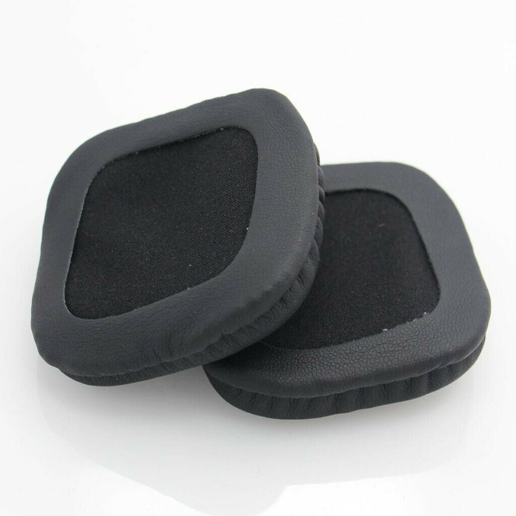4pcs PU Leather Foam Ear Pads Headphone Replacement Part Ear Pads (L + R) for