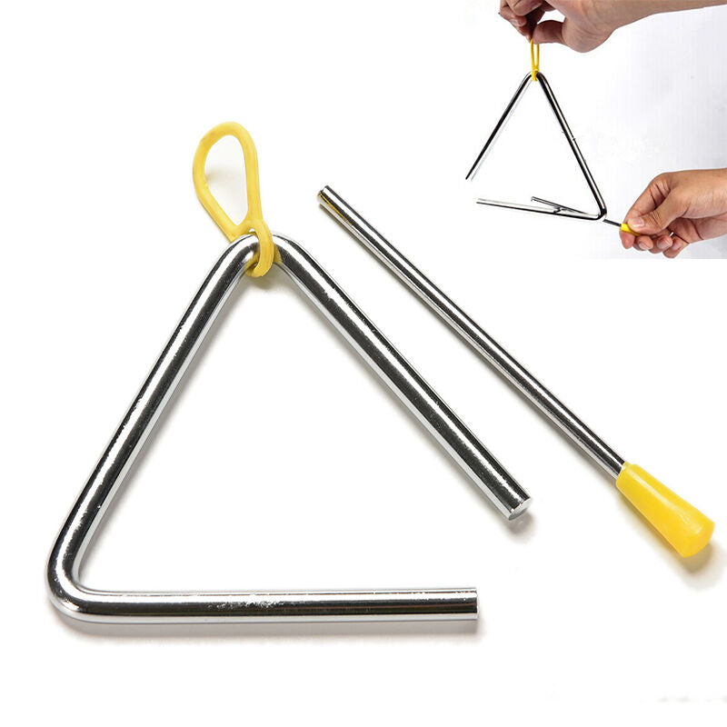 Fashion Triangle Percussion Instrument for Kids Preschool Musical Education DEAU