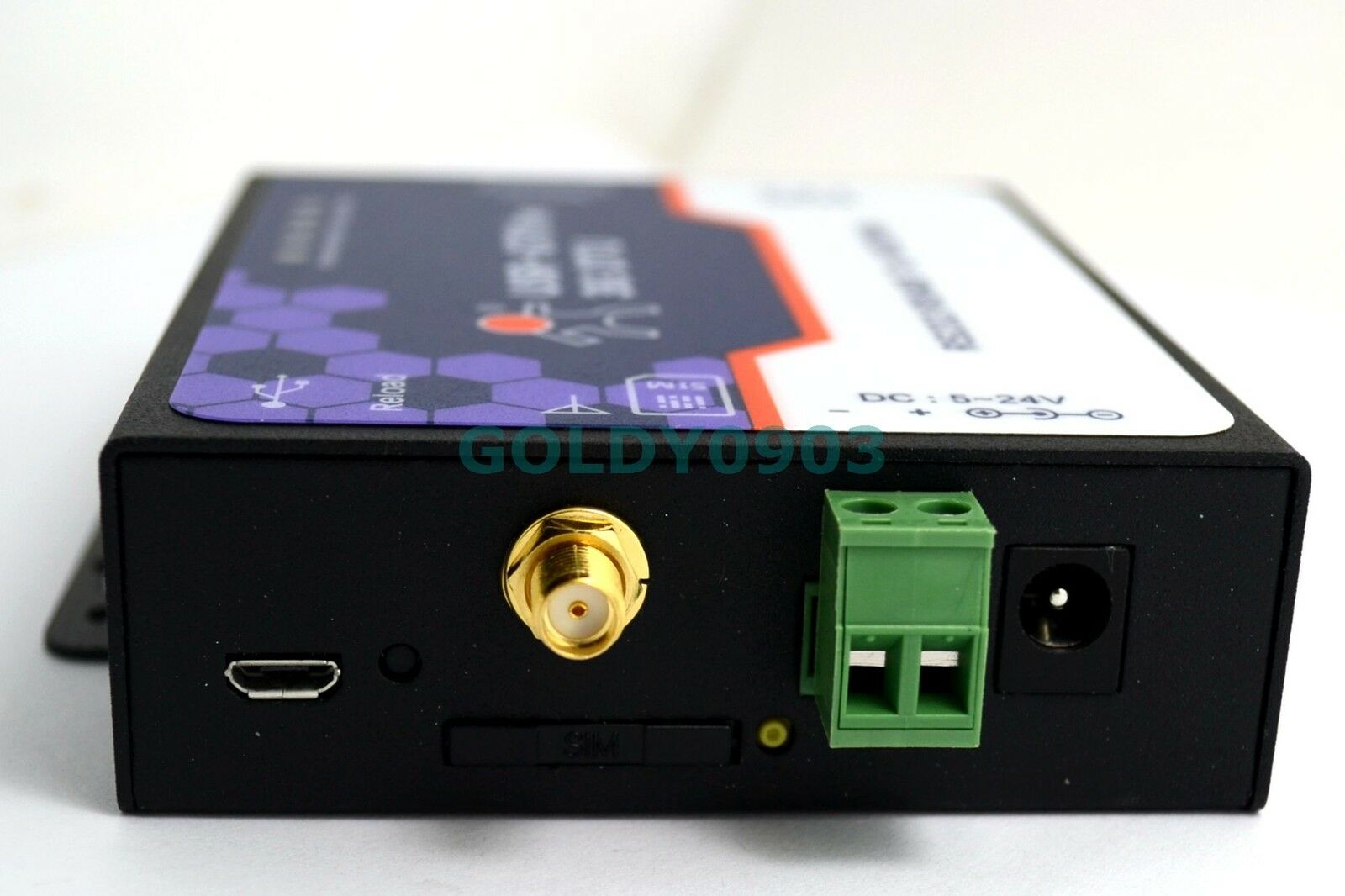 3G WCDMA Modem, Serial RS232 / RS485 to WCDMA USR-G761W with Adapter