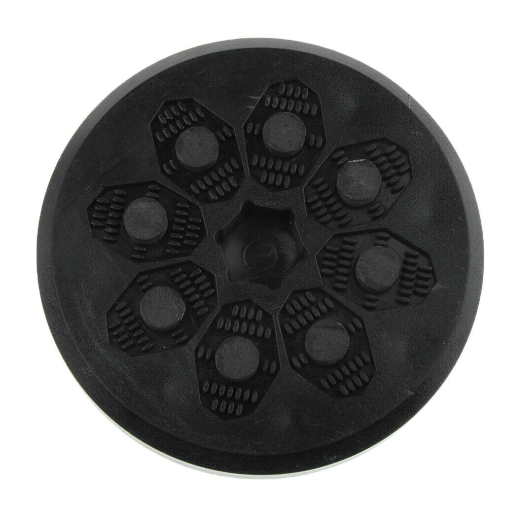 Black Slide Puck with 8 Flintstones Wear Resistant for Skateboard Longboard, Can