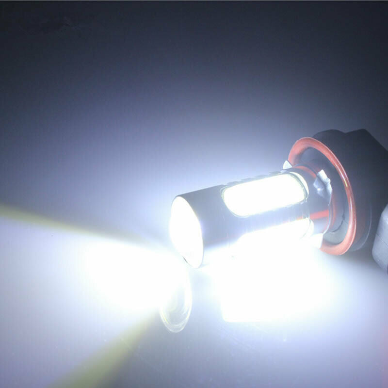 No Error 2x H11 LED Projector Fog Light DRL 11W For Audi A3 A4 A5 S5 A6 Q5 Q7 TT