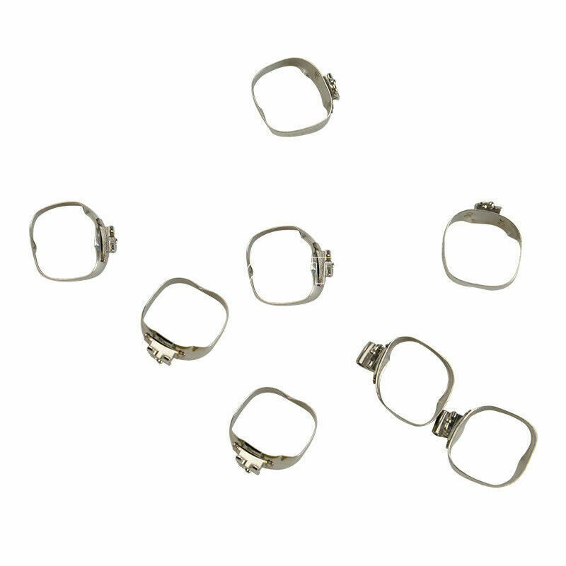 Dental Orthodontic Buccal Tubes Double Bands 1st Molar Roth.022 U/2 L/1 Welded