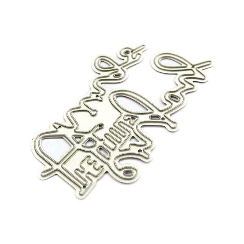 Enjoy the Time Things Metal Cutting Dies Stencil Scrapbooking DIY Album cards