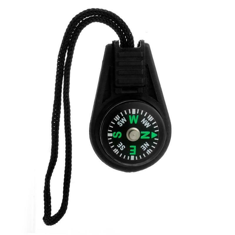 Mini Zipper Pull Compass Backpack Bag Strap Charm Sport