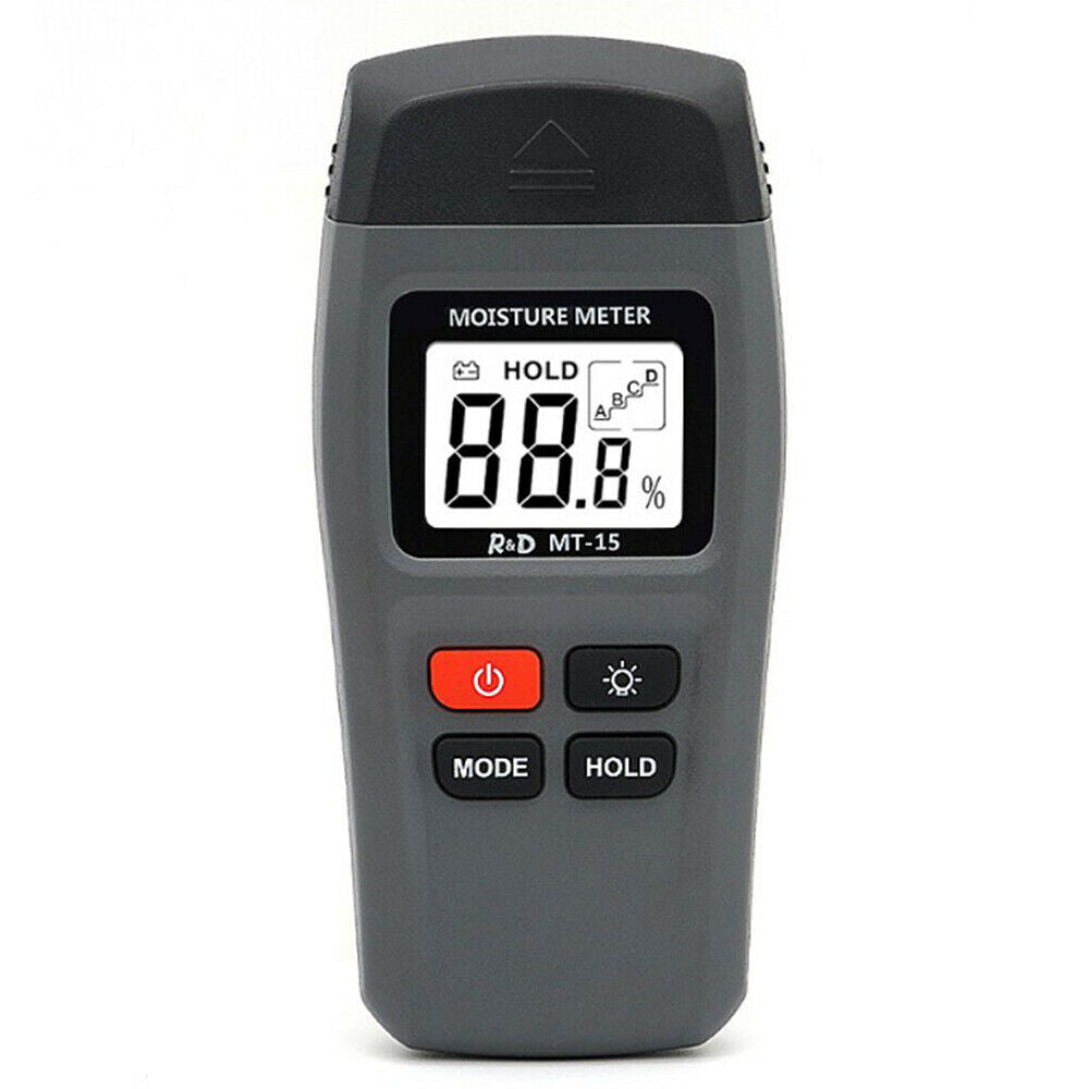 Wood Firewood Paper Cardboard Digital LCD Wood Moisture Meter Detector Tester