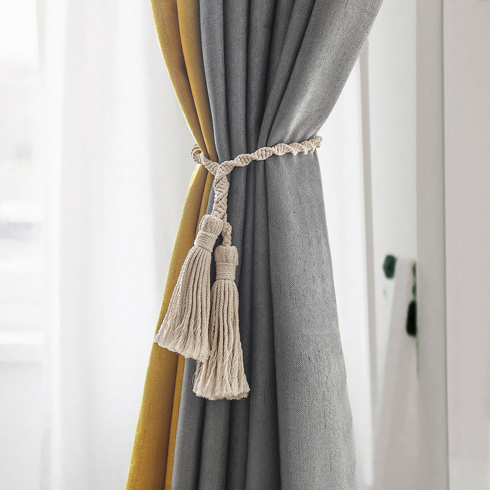 Curtain Tiebacks Home Office Decorative Tie Backs Holders Decorative Draperys