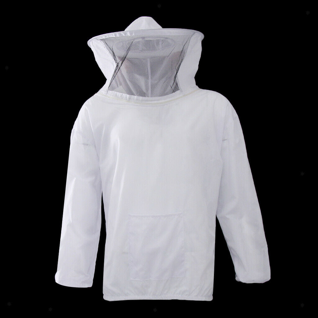 Beekeeping PROTECTIVE JACKET VEIL DRESS SUIT Hat Smock Equipment L