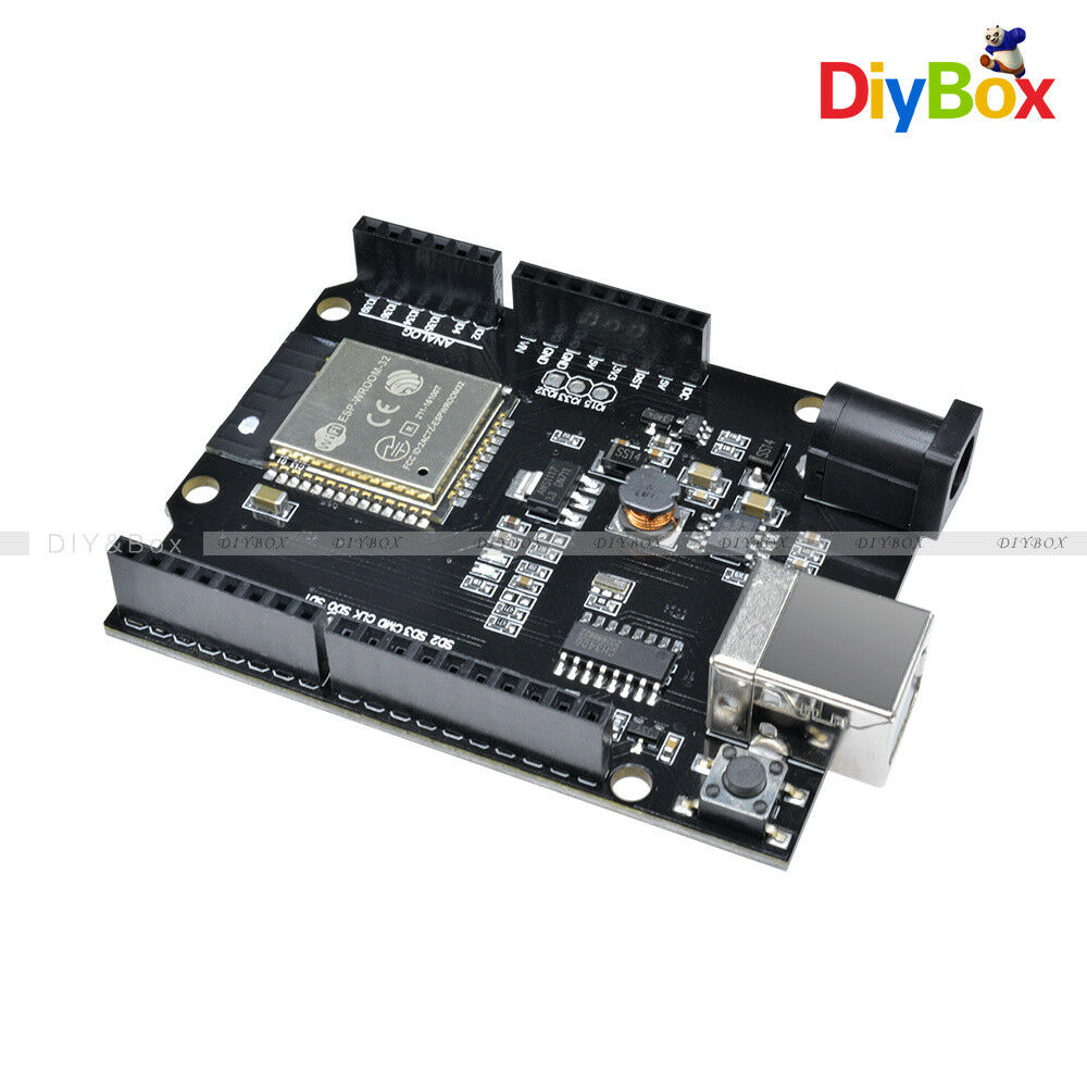 USB-B ESP32 WiFi+Bluetooth+UNO WeMos D1 R32 4MB Flash CH340 Module for Arduino