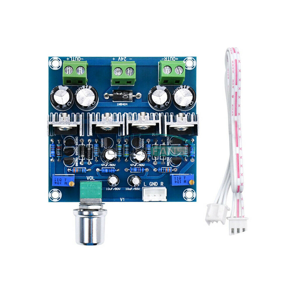Dual Channel 15W+15W Stereo Power Amplifier Module Class D Audio Conveter DC 24V