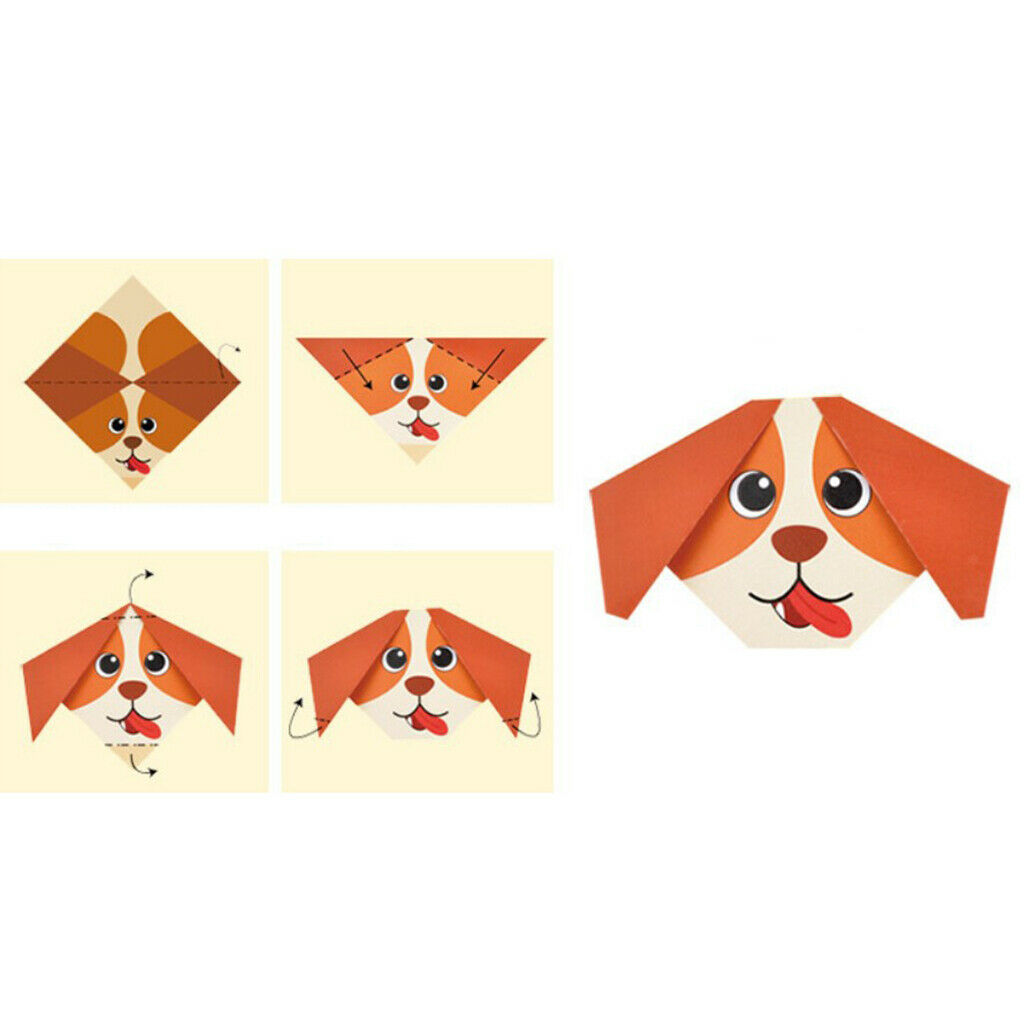 Origami DIY Toys Origami Folding Papers Book Kit 54 Patterns 108 Fold Papers