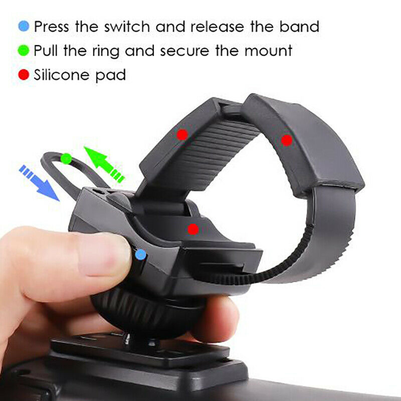 4-10.5inch Bike Handle Tablet Holder Gym Handlebar Bike Exercise Phone HoldeBDD