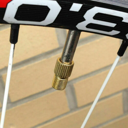 4* Presta to Schrader Valve Adapter Converter Road Bike Cycle Bicycle Pump-Tube