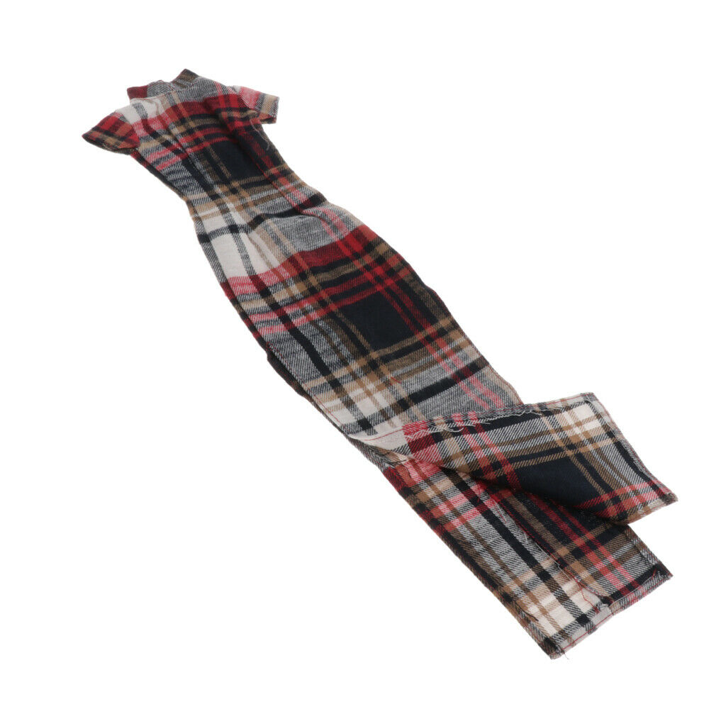 For 1/3 BJD Outfit Clothes Cheongsam Dress Clothing Red Plaid Clothing