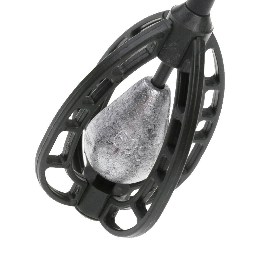 In-line Method Carp Fishing Feeder Swim Feeders with Lead Sinker 60g