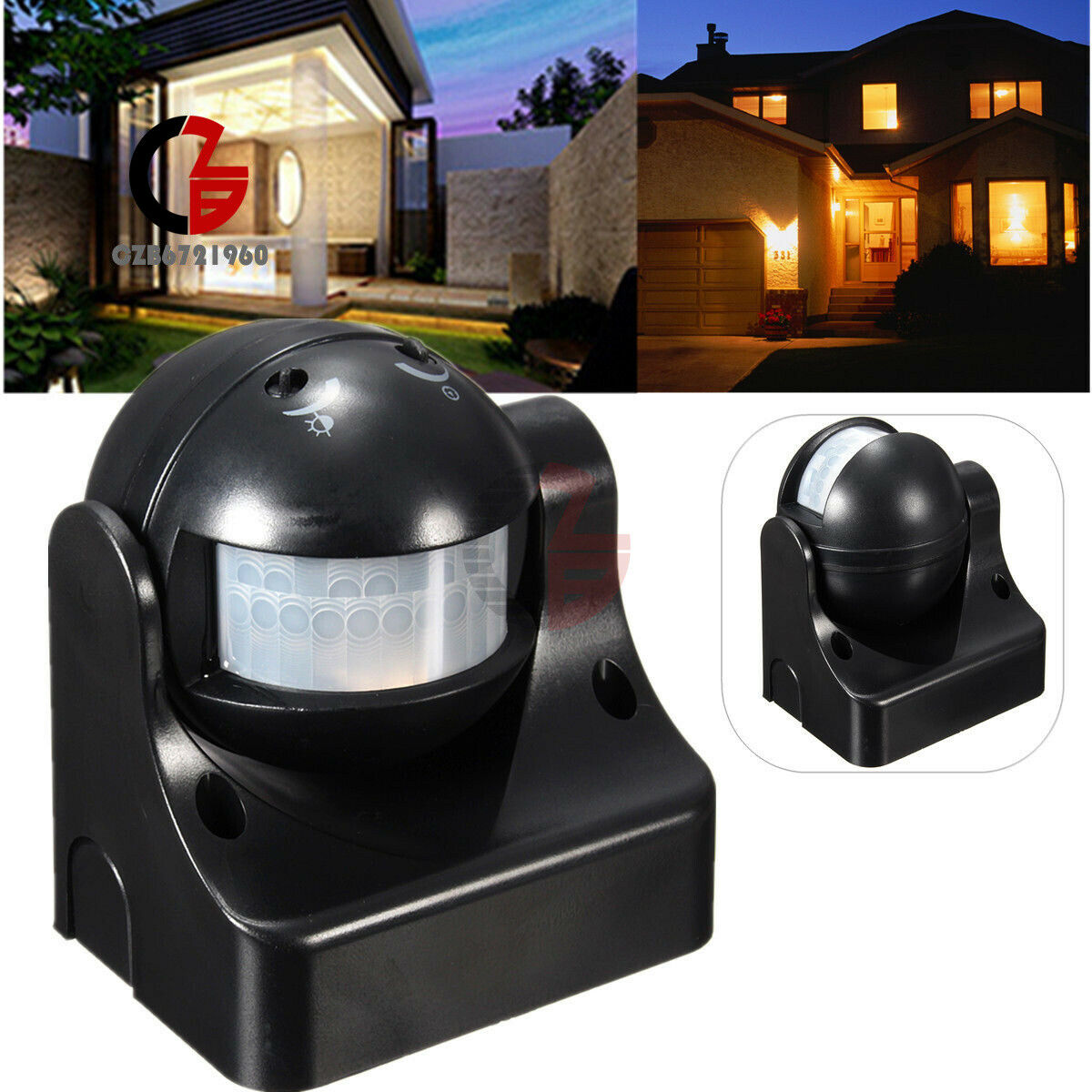 180° Energy-saving Lighting Switch IR Infrared PIR Motion Sensor Human Induction