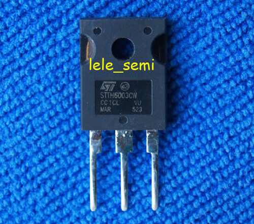 10pcs STTH6003CW STTH6003C  Manu:ST  TO-247