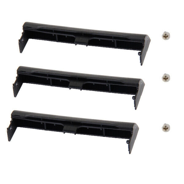 3x Hard Drive Hdd Caddy Bezel Cover W / Screws for  E6420 E6320