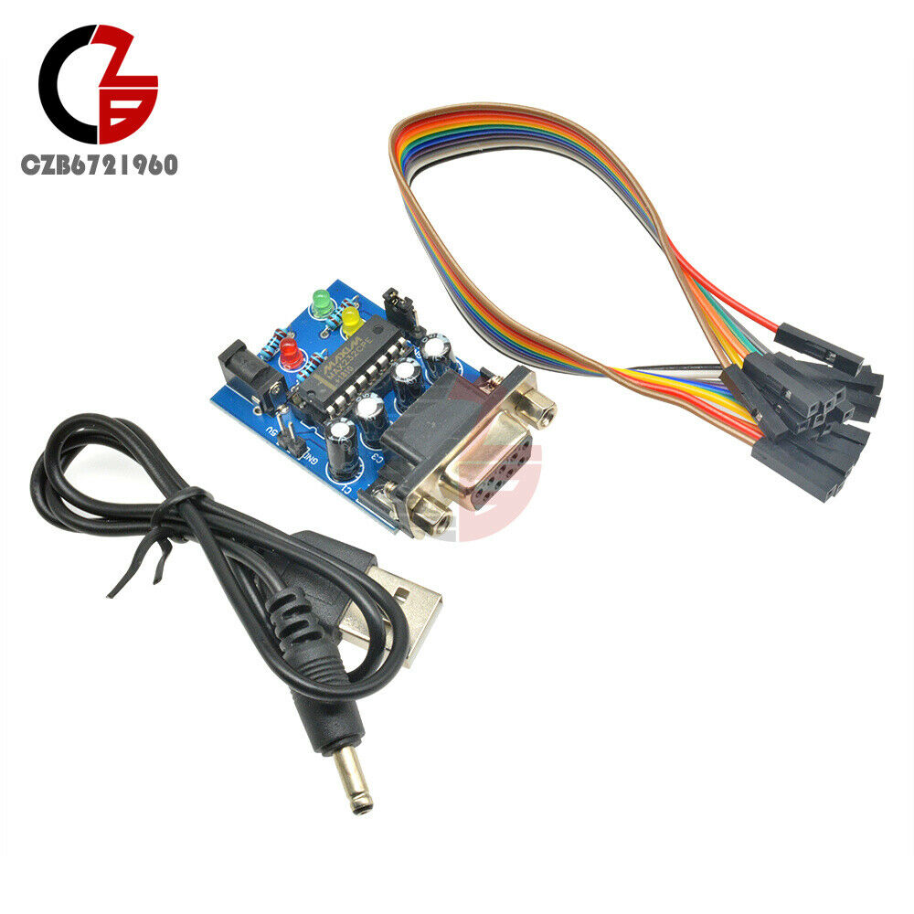 MAX232CPE Transfer Chip Atmega16 RS232 To TTL Converter Module COM Serial Board