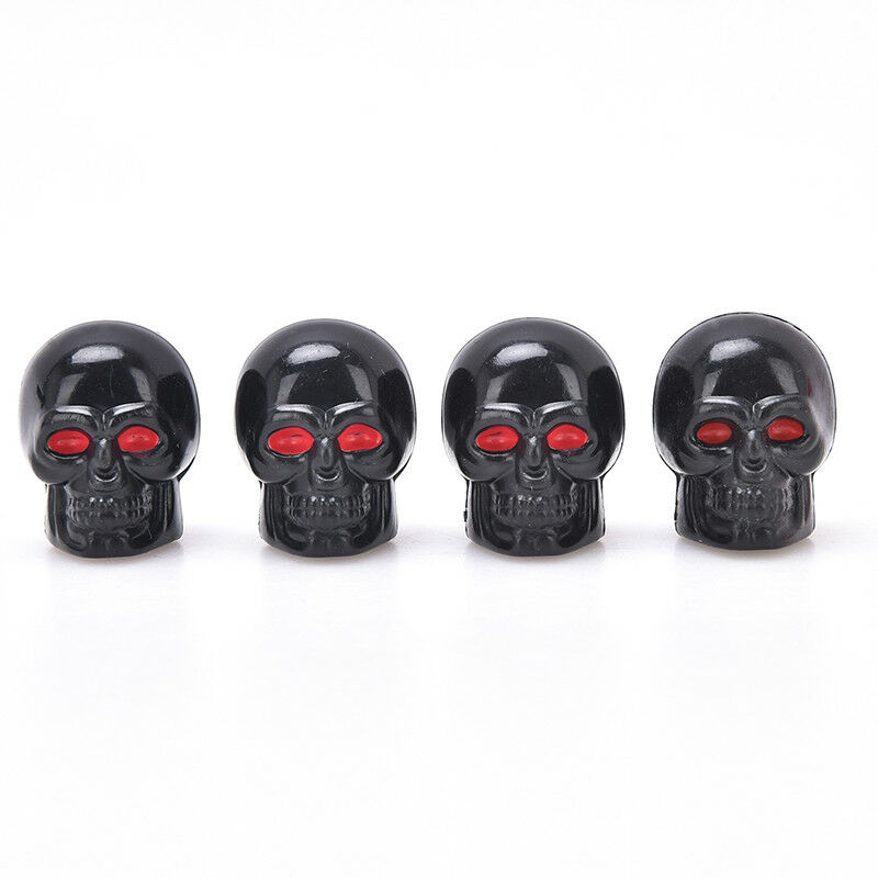 4pc Alien tire wheel air stem valve caps for car truck hot rod tool car decor KX