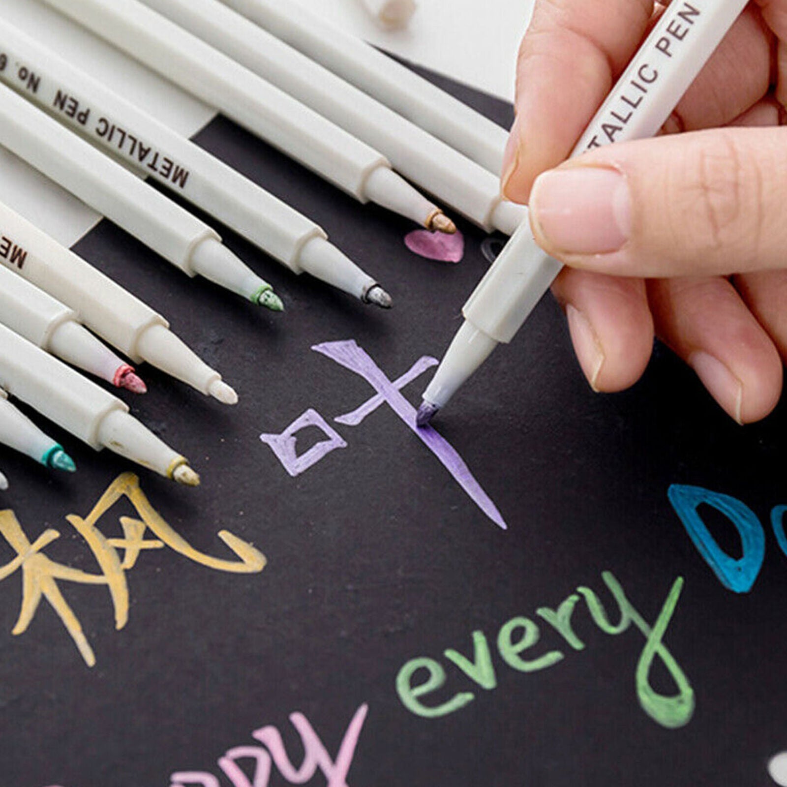 Premium acrylic pens, marker pens for stones, 20 colors marker paint pen