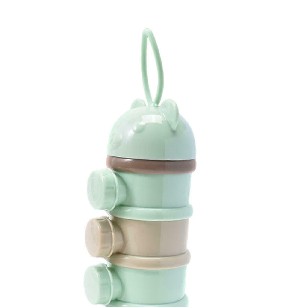 Layered Milk Powder Box Baby Side Opening Container Stackable Infant Feeding
