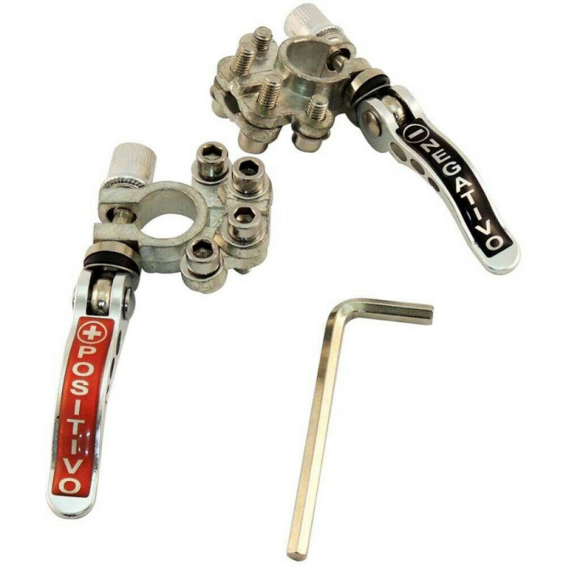 New Tool 2X Battery Terminal Connector Clamp Quick Release Adjustment Disconnect